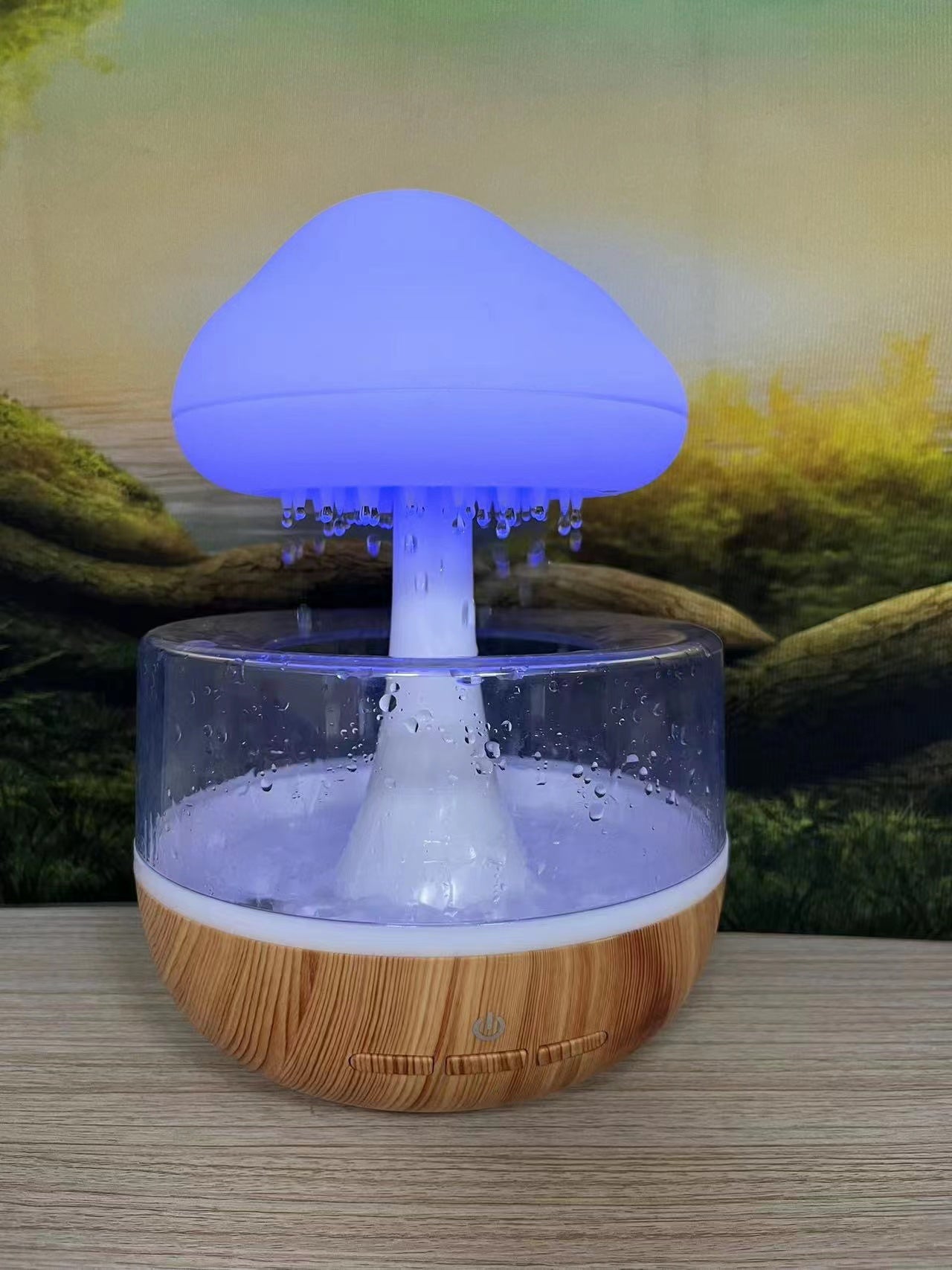 Raining Cloud Aroma Mushroom Lamp: Illuminate, Aromatize, and Humidify!