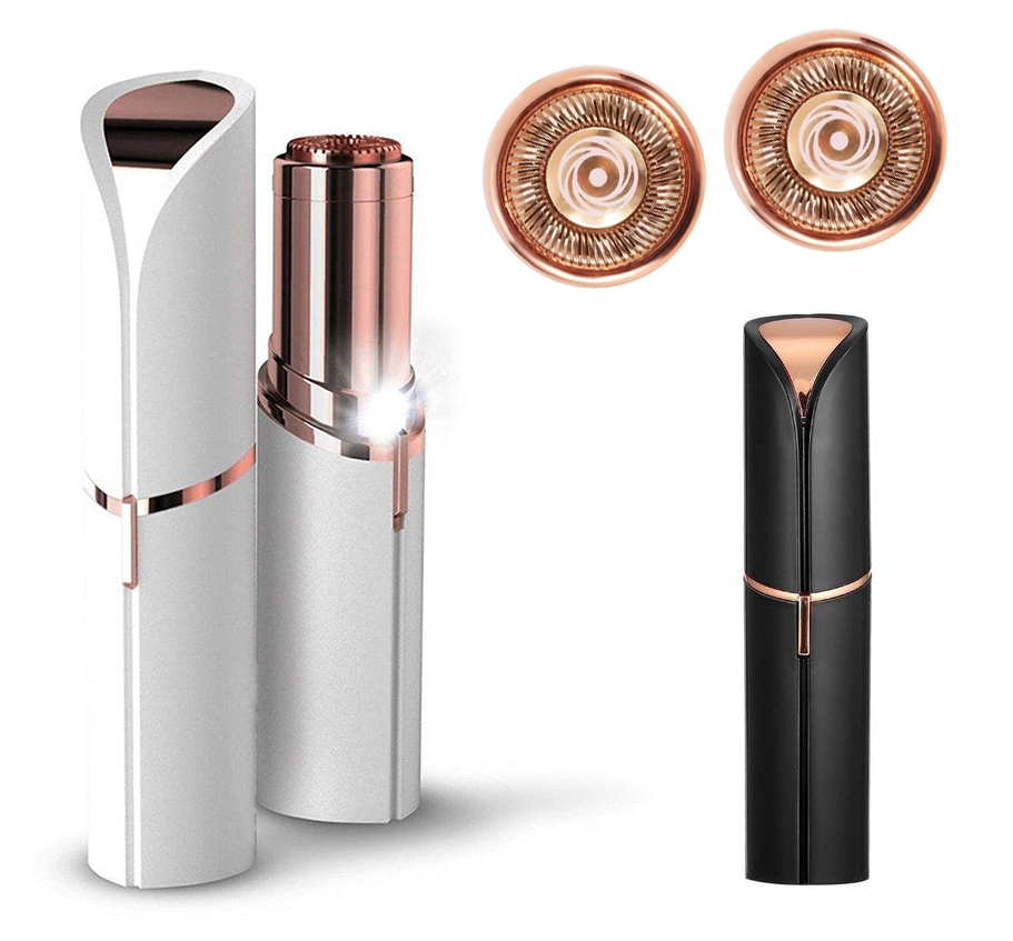 Lipstick Shaped Ladies Electric Hair Removal Machine: Eyebrow Trimmer and Shaver