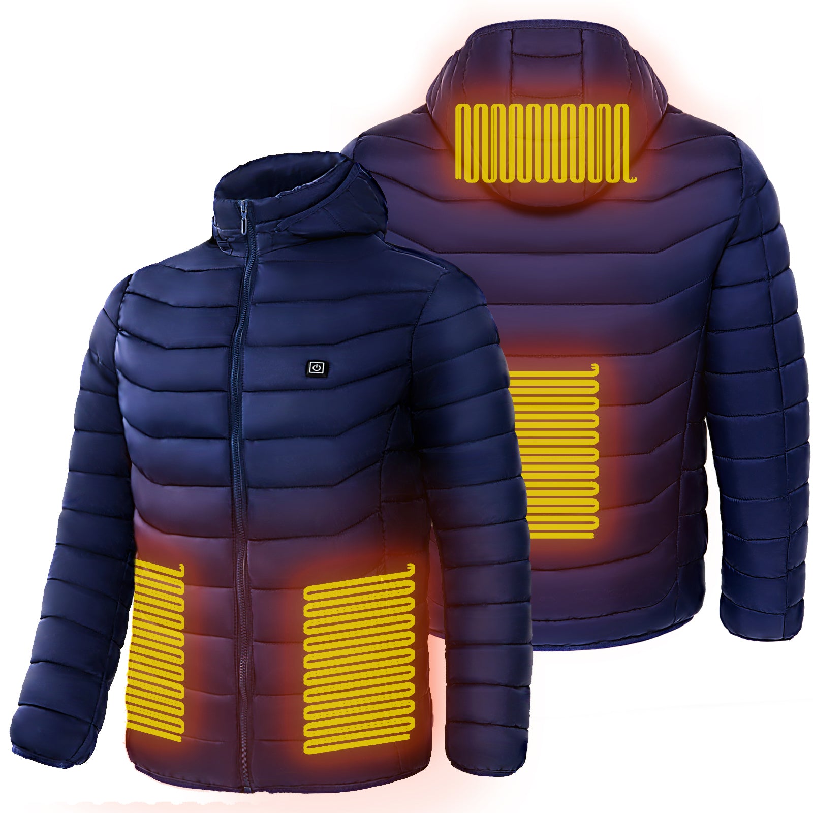 HeatX Pro: Unisex Heated Jacket with Heat Zones and Insulated Hood