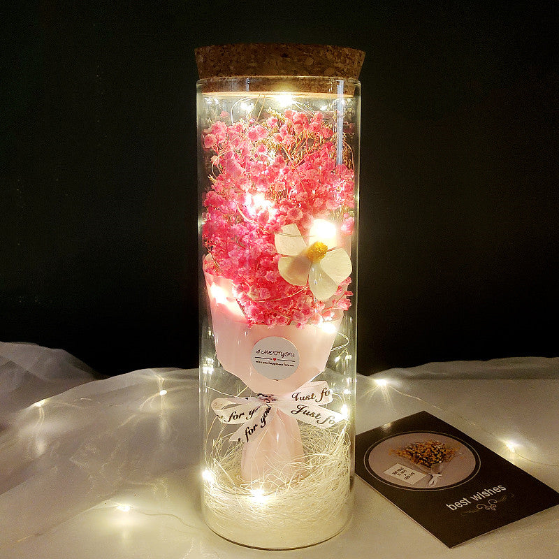 Handmade Bouquet of Love: Sunflower Gypsophila β The Perfect Valentine's Day Gift!