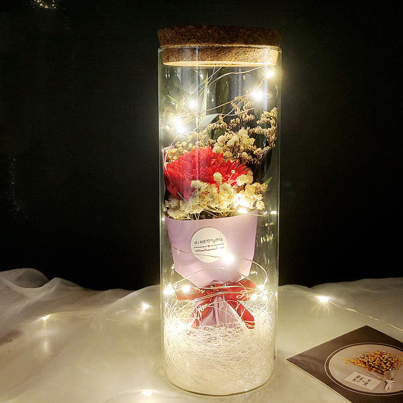 Handmade Bouquet of Love: Sunflower Gypsophila β The Perfect Valentine's Day Gift!