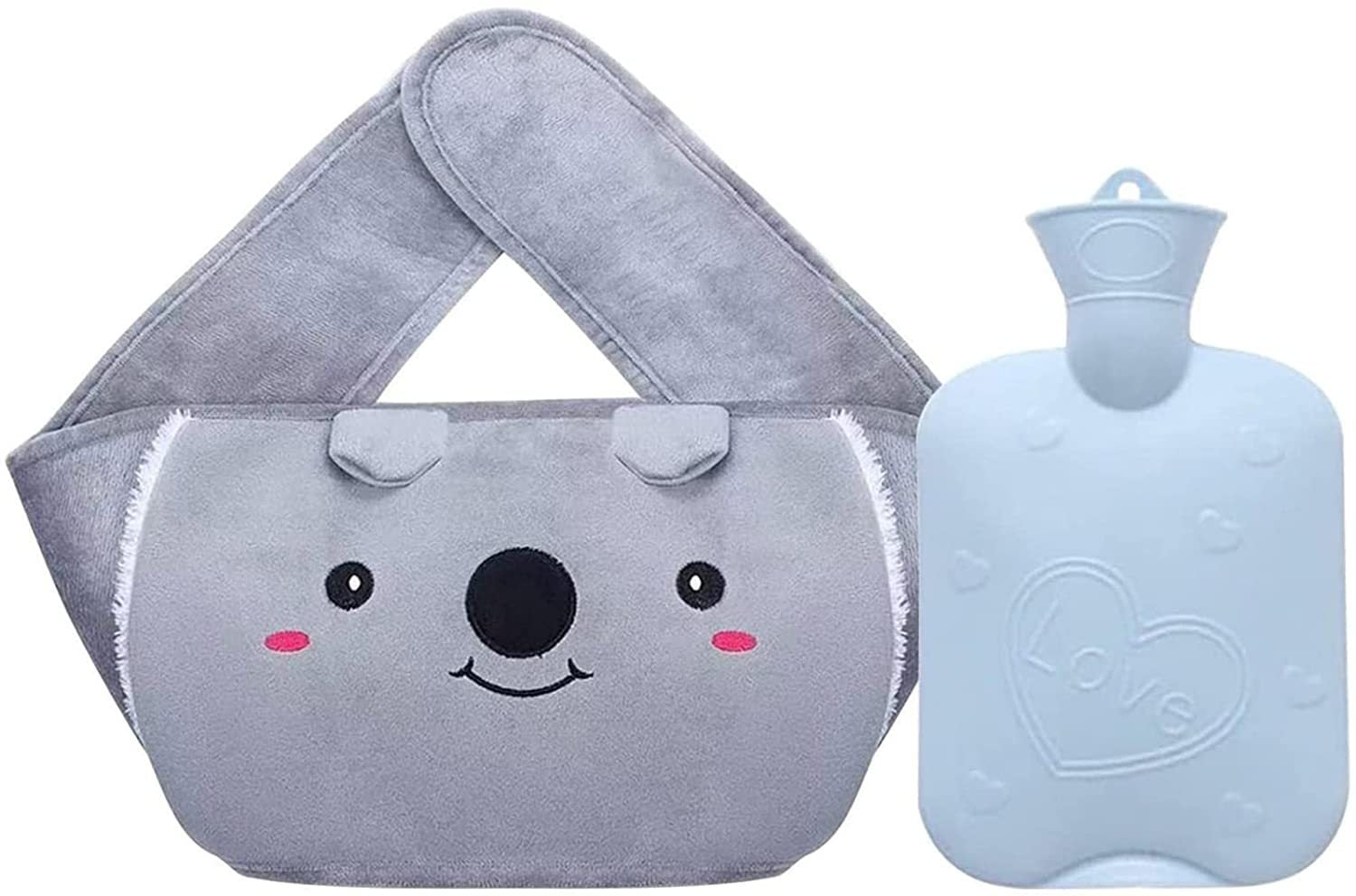 Cute Animal Warmer: Stay Cozy with a Large Water Pouch Belt and Adorable Heating Pad – Your Ultimate Winter Comfort Accessory!