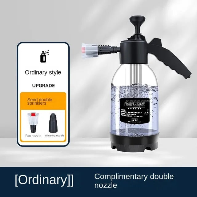 2L Adjustable Foam Sprayer for Professional-Grade Cleaning