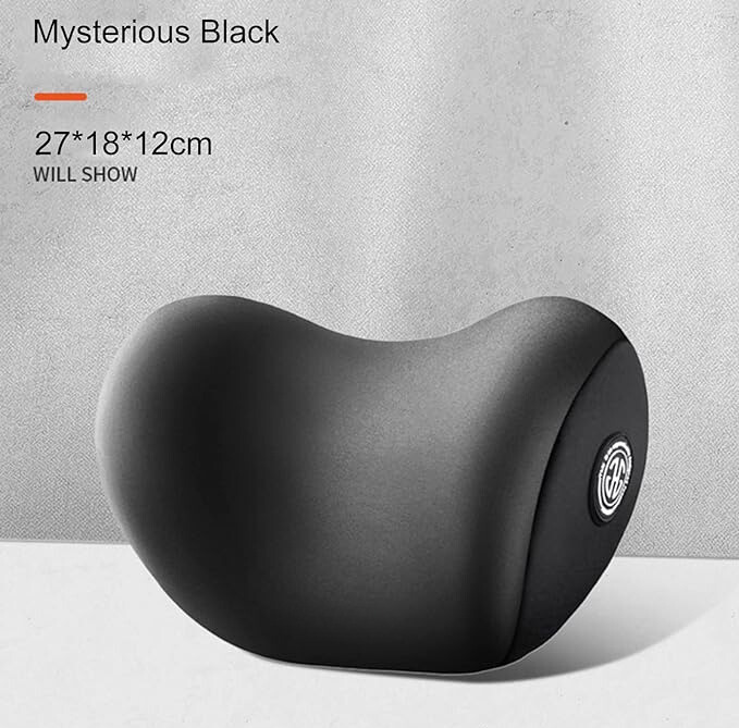 Premium Ergonomic Memory Foam Headrest & Lumbar Support