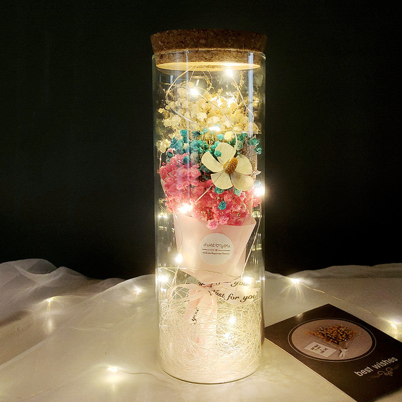 Handmade Bouquet of Love: Sunflower Gypsophila β The Perfect Valentine's Day Gift!