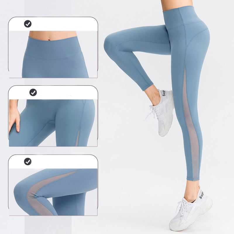 Seamless High-Waisted Yoga Pants for a Sculpted Look!