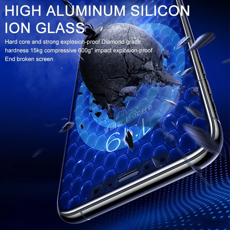 Joyroom HD Tempered Glass Screen Protector for iPhones – Full Coverage