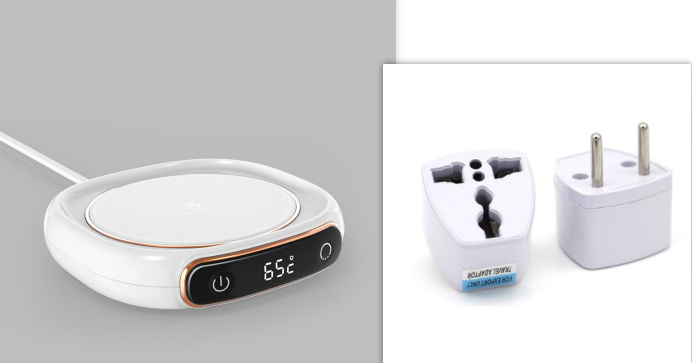 SmartHeat Mug Coaster - Desktop Heating Pad for Thermal Insulation and Constant Temperature