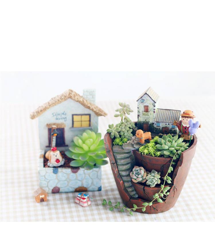 Creative Succulent Flower Pot for Your Hanging Garden Oasis!