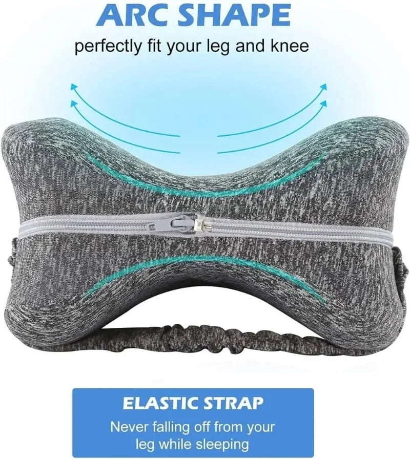 Ergonomic Knee Pillow for Comfortable Sleep & Posture Support | Premium Leg Cushion for Side Sleepers