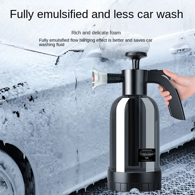 2L Adjustable Foam Sprayer for Professional-Grade Cleaning