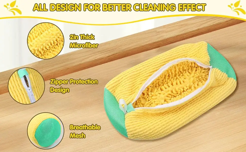 SneakerGuard™ Shoe Washing Bag – Machine-Safe Deep Clean Without Damage