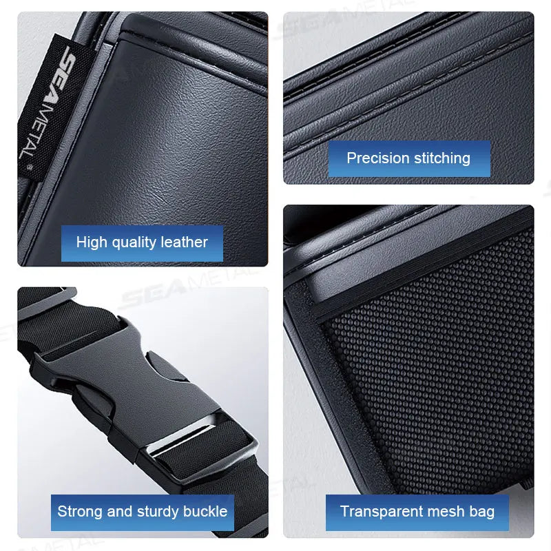 Luxury Car Backseat Travel Organizer – All-in-One Storage for Kids’ Essentials, Bottles, Toys & More