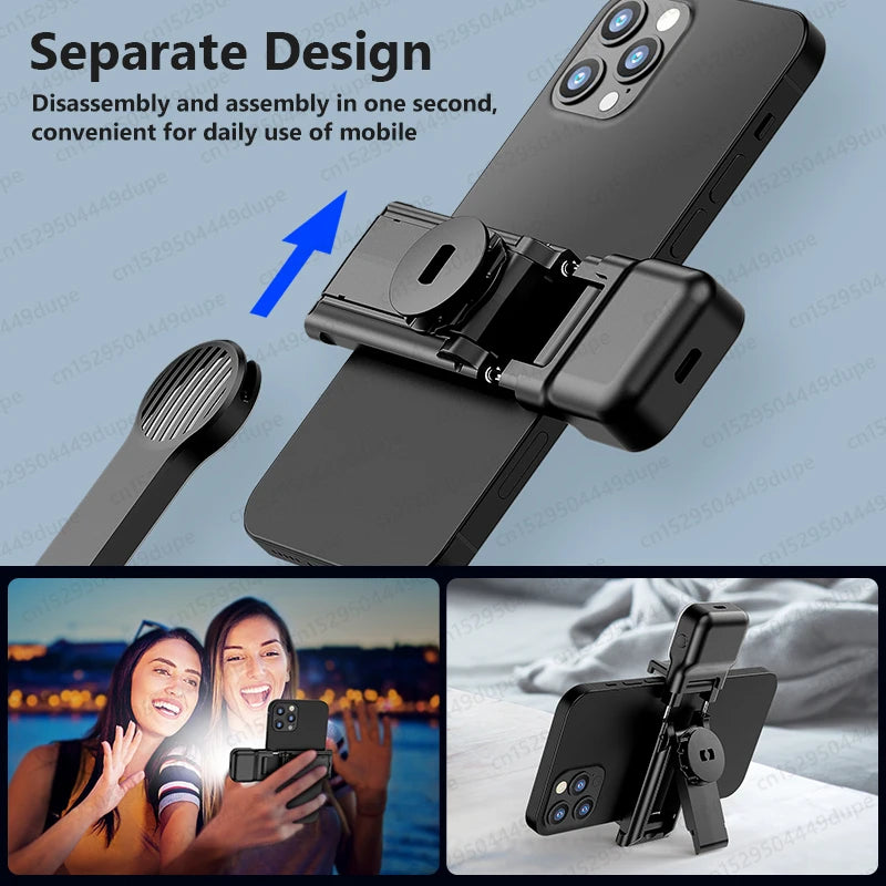Selfie Stick Tripod with Detachable Phone Holder Wireless Bluetooth Portable Stabilizer for Smartphones