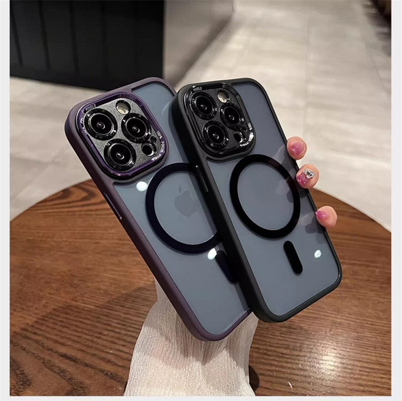 Premium Transparent MagSafe Case for iPhones – Sleek, Luxurious, and Premium Quality!