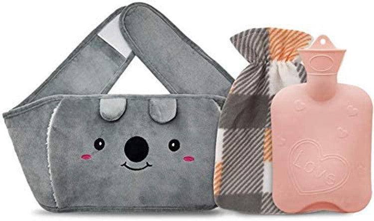 Cute Animal Warmer: Stay Cozy with a Large Water Pouch Belt and Adorable Heating Pad – Your Ultimate Winter Comfort Accessory!