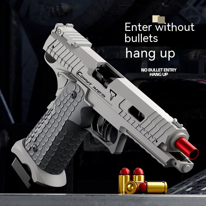 Automatic Mechanical Launching Shell Soft Bullet Gun Toy