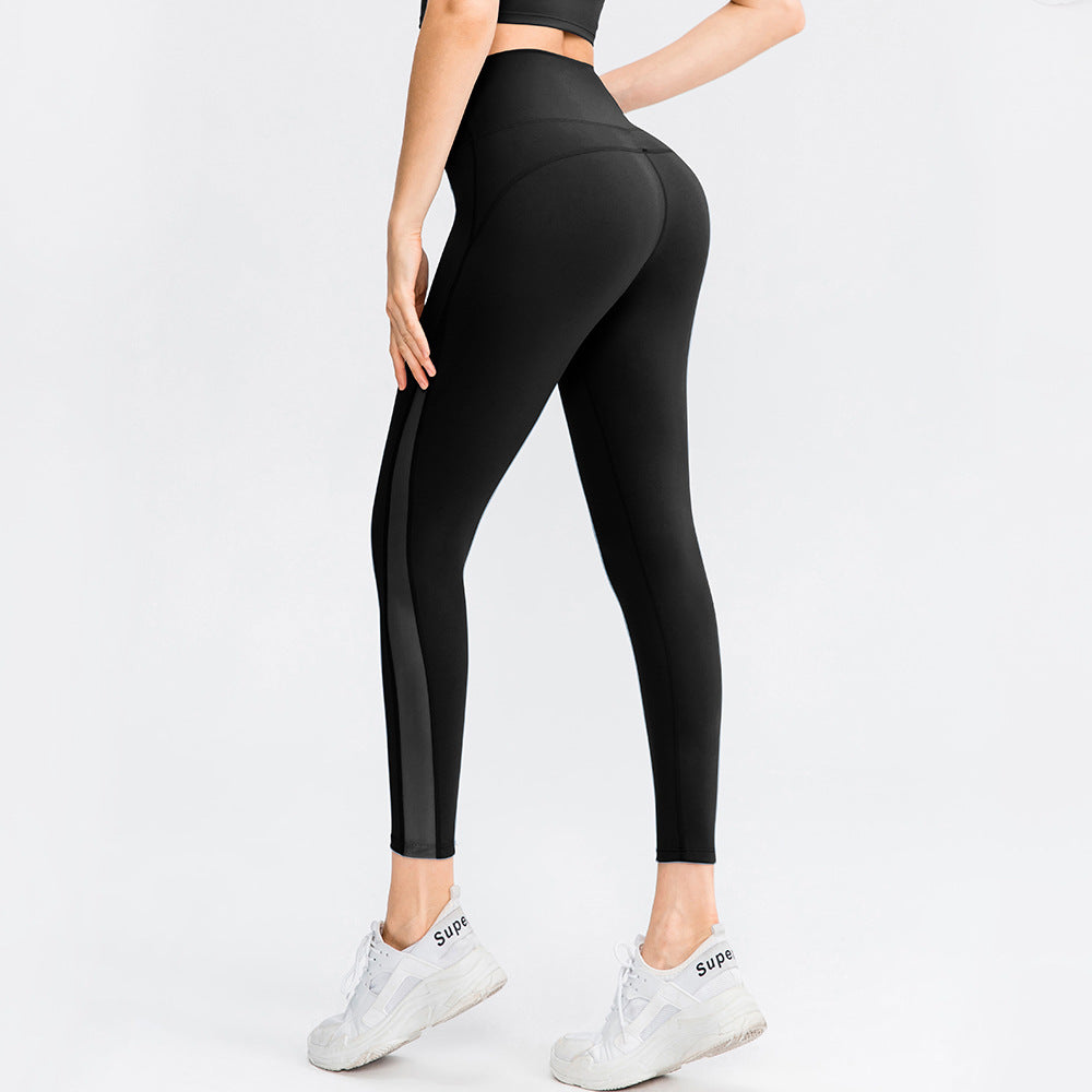 Seamless High-Waisted Yoga Pants for a Sculpted Look!