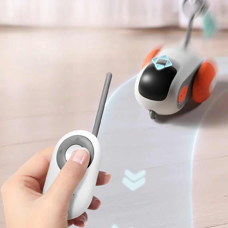 Smart Remote Cat Toy: USB Charge, Self-Moving, Chasing Fun!