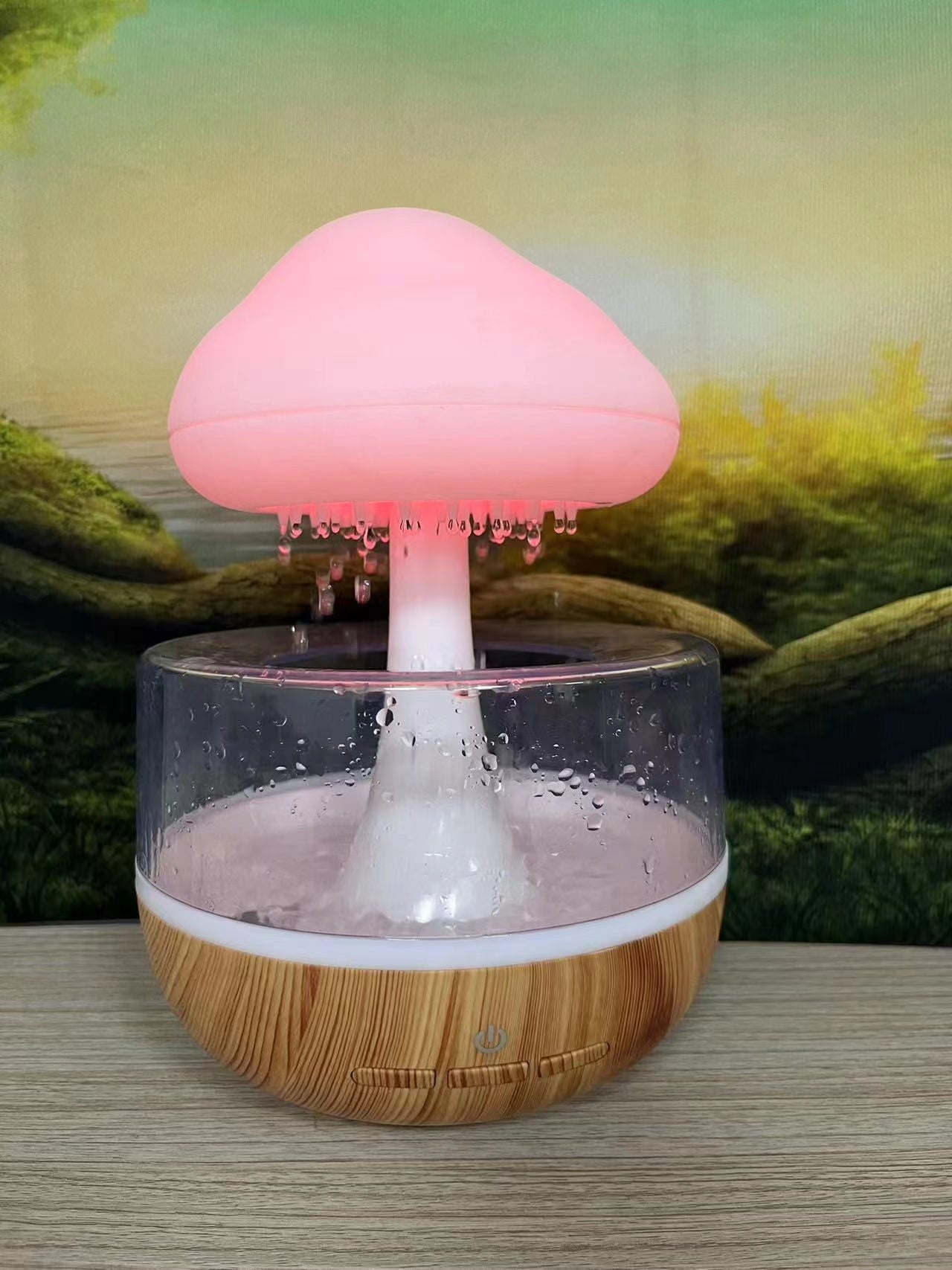 Raining Cloud Aroma Mushroom Lamp: Illuminate, Aromatize, and Humidify!