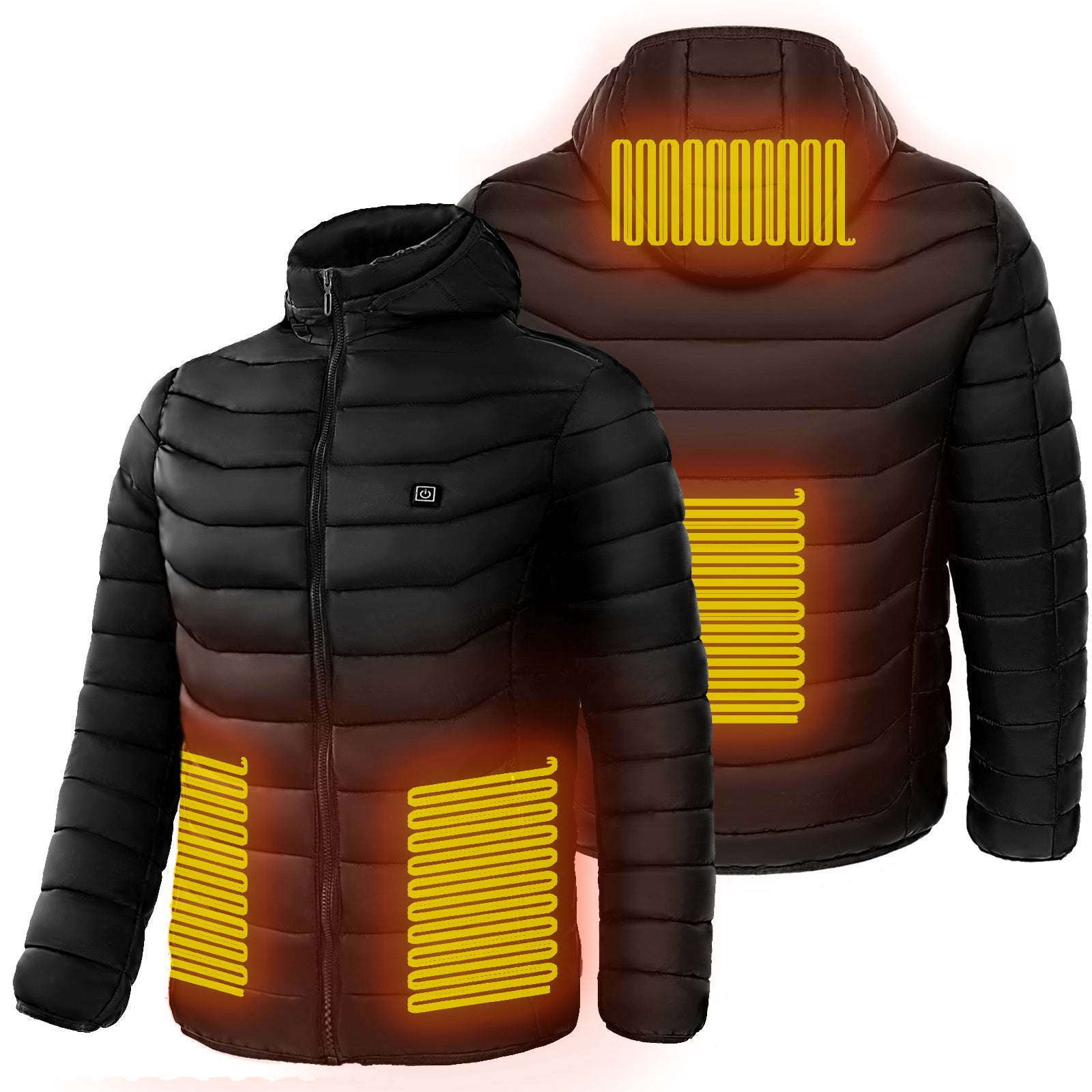 HeatX Pro: Unisex Heated Jacket with Heat Zones and Insulated Hood