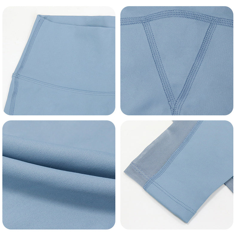 Seamless High-Waisted Yoga Pants for a Sculpted Look!