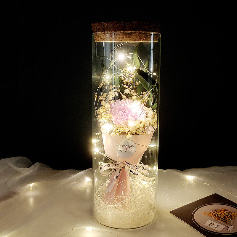 Handmade Bouquet of Love: Sunflower Gypsophila β The Perfect Valentine's Day Gift!