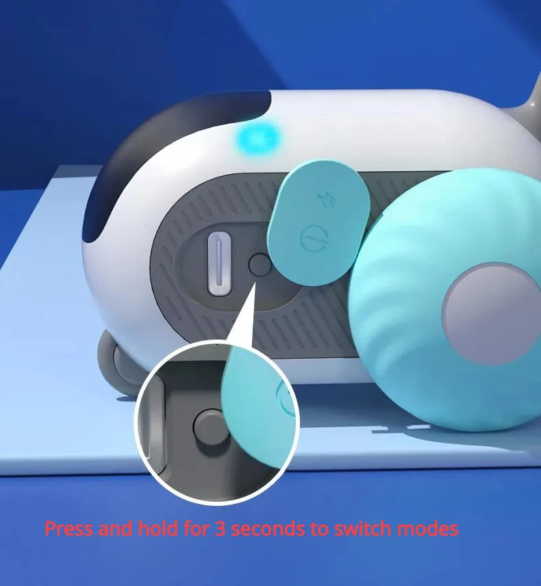 Smart Remote Cat Toy: USB Charge, Self-Moving, Chasing Fun!