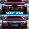 Cutting-edge, All-Weather Car Hood Lights with an Innovative Start Scan Functionality!