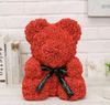 Cute Flower Rose Bear Handmade V-DAY Gift