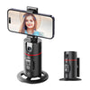 360° Rotation Gimbal Phone Holder with Auto Face/Human AI Tracking & Wireless Remote