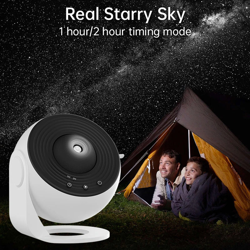 StarrySphere360: Celestial Dreams Galaxy Projector