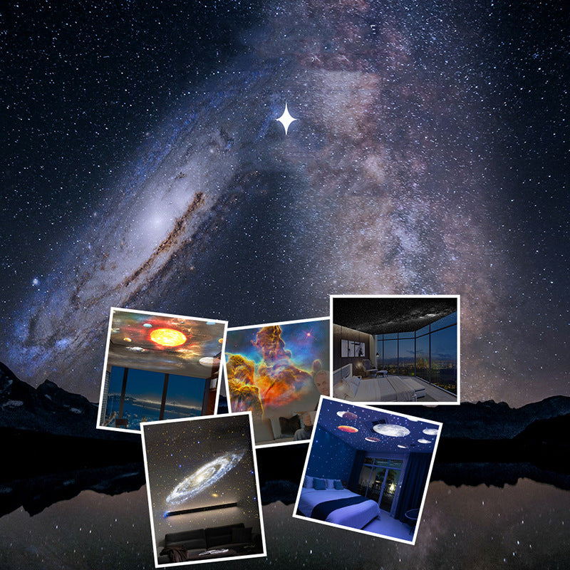 StarrySphere360: Celestial Dreams Galaxy Projector