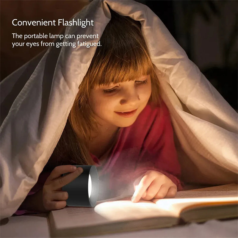 Rechargeable Magnetic Detachable Touch LED Desk Lamp with 360° Rotation