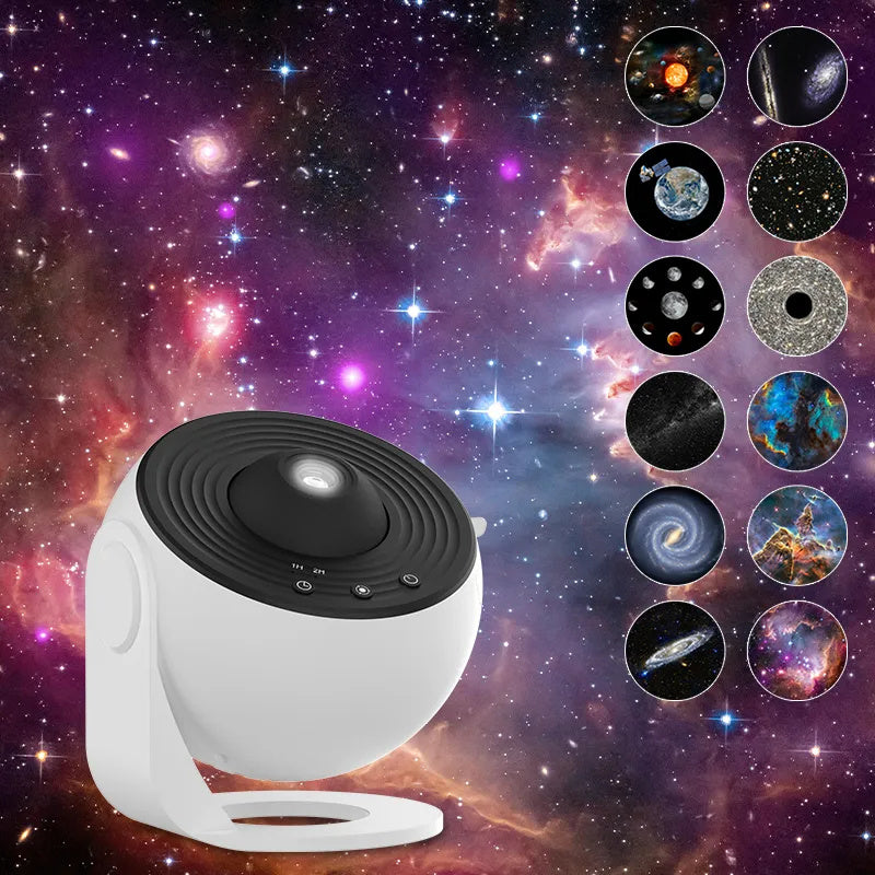 StarrySphere360: Celestial Dreams Galaxy Projector