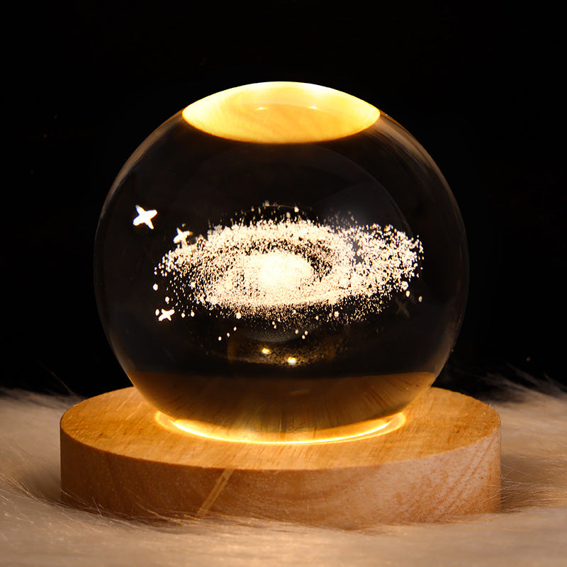 3D Planet Moon Lamp for Enchanting Bedroom Decor, Perfect for Kids' Parties and Memorable Birthday Gifts!