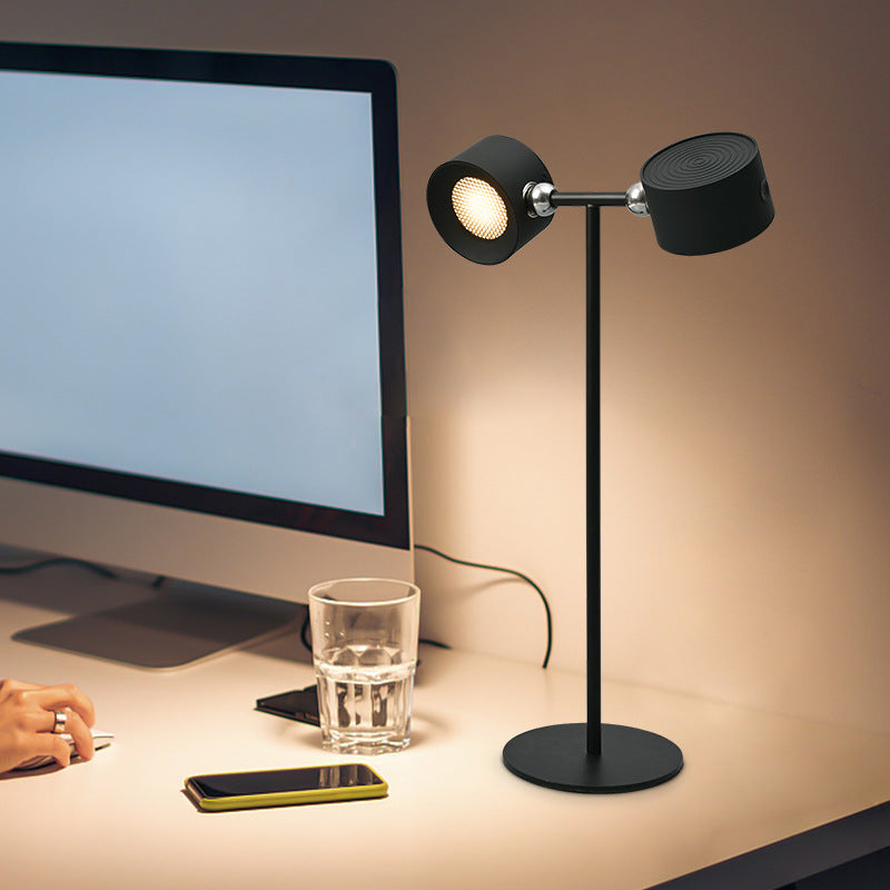 Rechargeable Magnetic Detachable Touch LED Desk Lamp with 360° Rotation