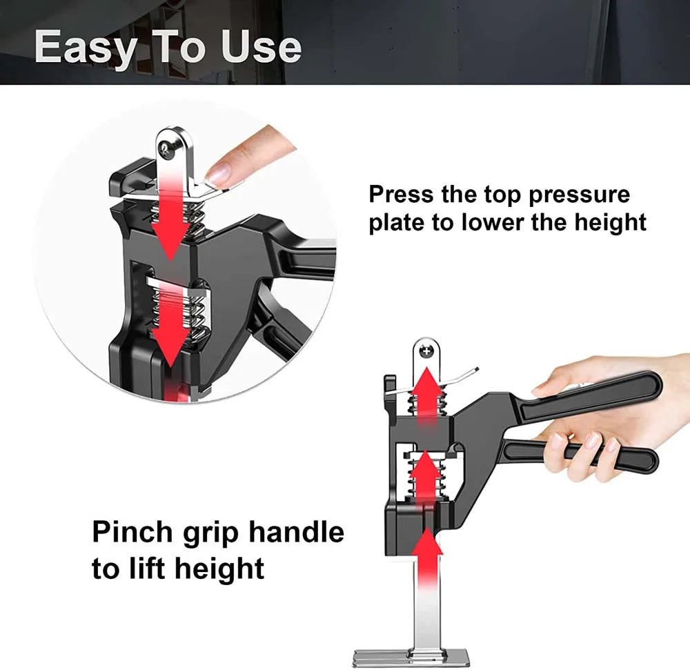 Multifunctional Furniture Lifter Set: Labor-Saving Arm Cabinet Jack for Easy Sheet Repair and Moving - Non-Slip Lift Tool