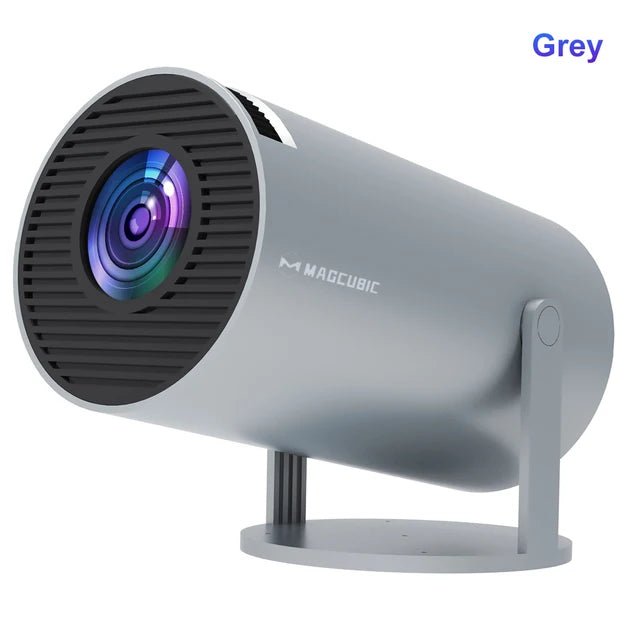 VisionMax Pro 4K: Compact 180° Projector with Auto-Focus & Straight Projection for Distortion-Free Entertainment