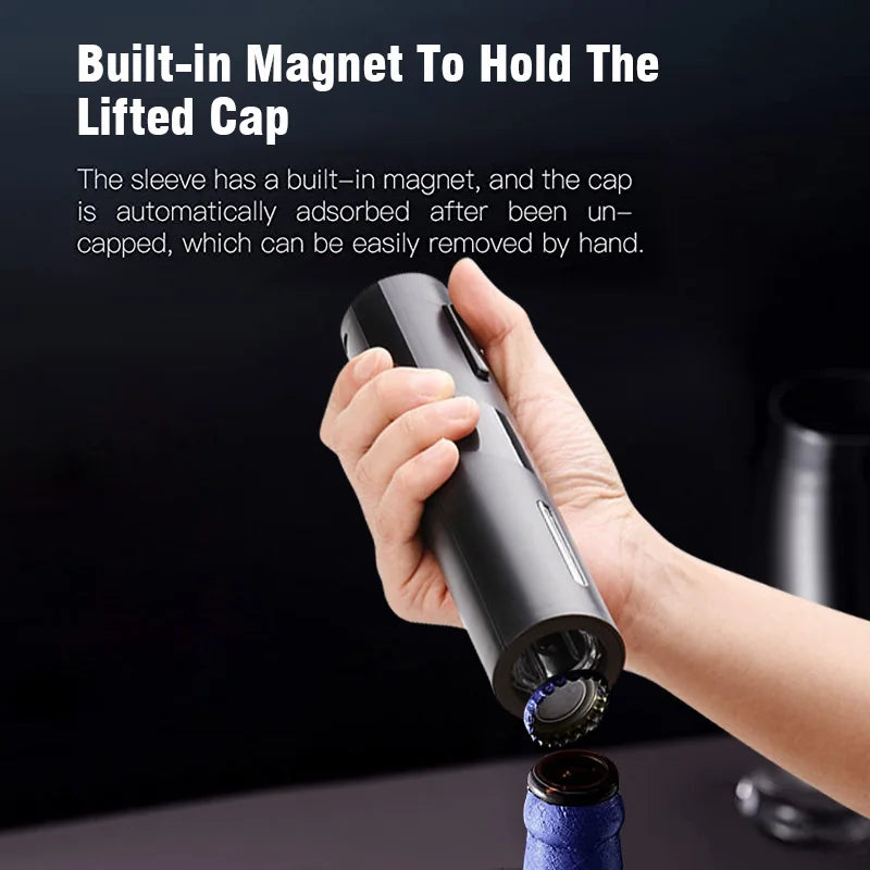 USB Rechargeable and Battery Powered Electric Wine and Beer Bottle Opener