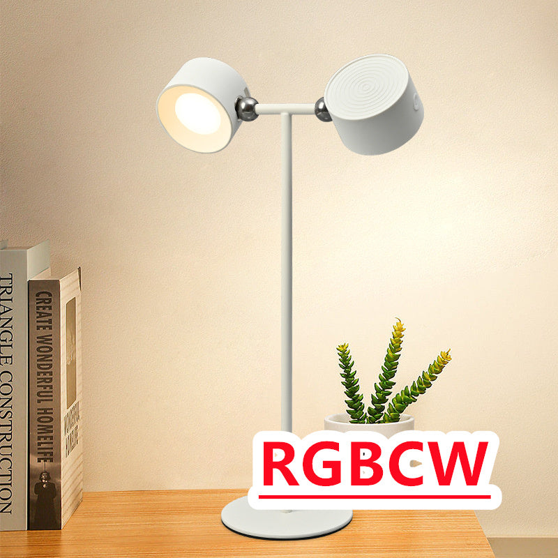 Rechargeable Magnetic Detachable Touch LED Desk Lamp with 360° Rotation