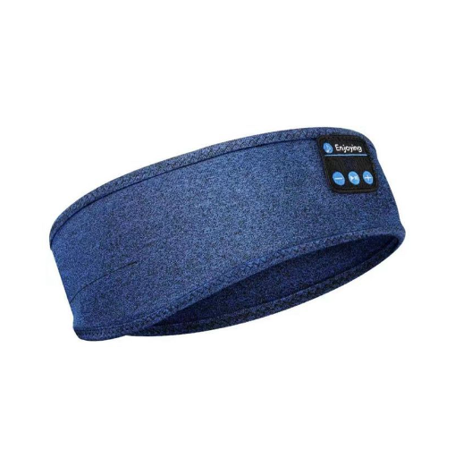 Wireless Bluetooth Sleeping Headband with Thin Soft Elastic Comfort for Side Sleepers and Sports – Music Earphones and Eye Mask Combo